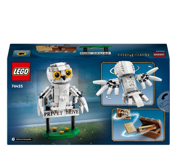 LEGO Harry Potter 76425 Hedwiga z wizytą na ul. Privet Drive 4 - 1220619 - zdjęcie 5